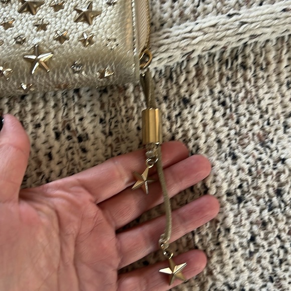 Gold star Jimmy Choo wallet - Picture 2 of 7